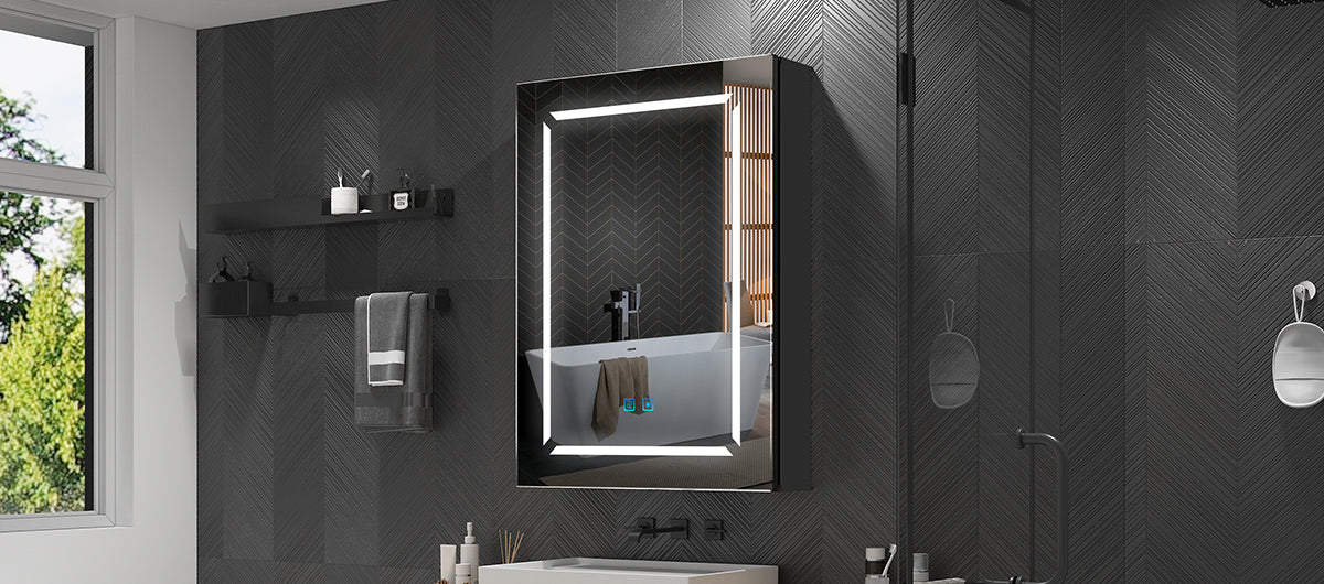 Spiegelschrank mit Touch-schalter