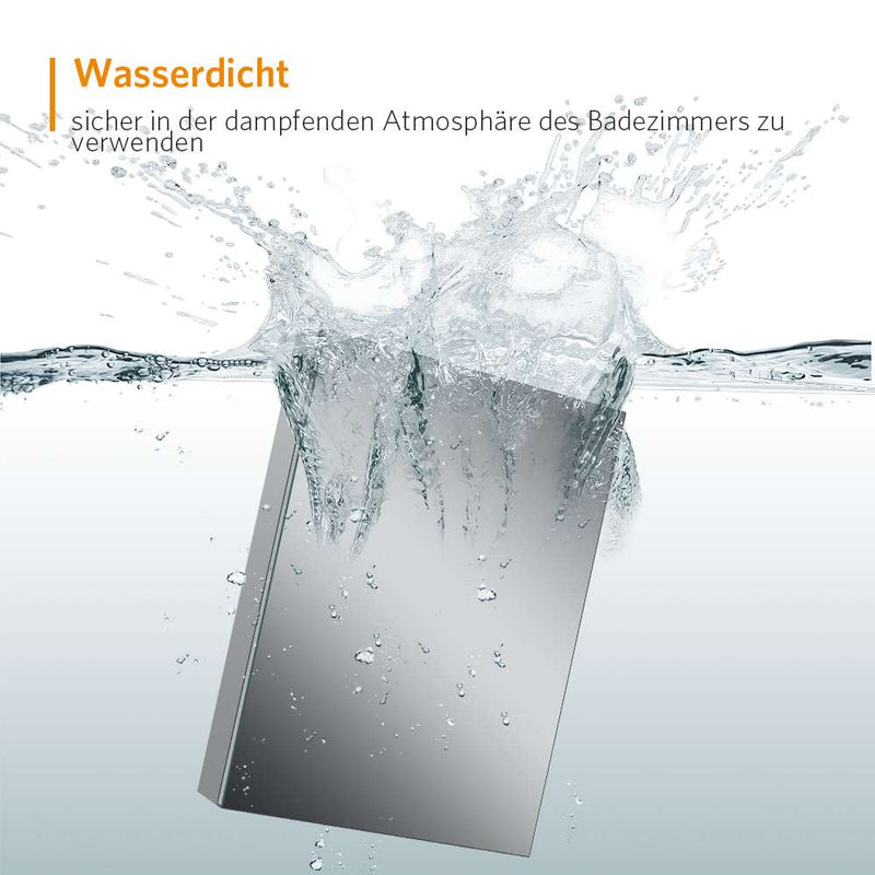 Aluminium Badezimmer Spiegelschrank mit Softclose Scharnier 50x65cm