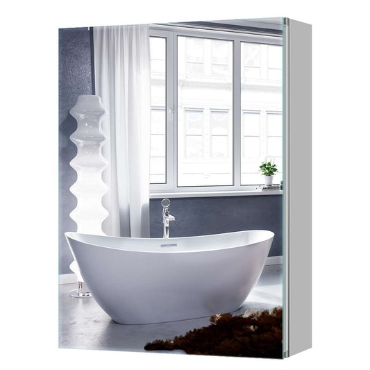 50x65cm Aluminium Badezimmer Spiegelschrank mit Softclose Scharnier